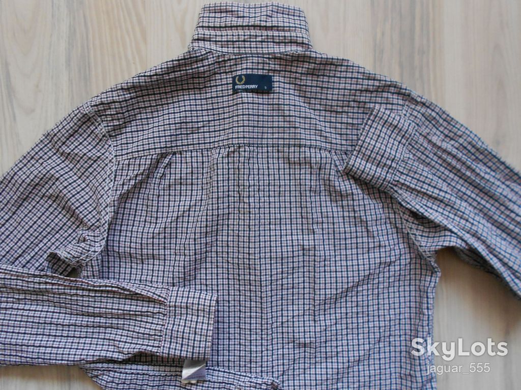 Фирменная стильная рубашка FRED PERRY, SIZE S   (СУПЕР ЦЕНА!!!) - фото фото фото 5