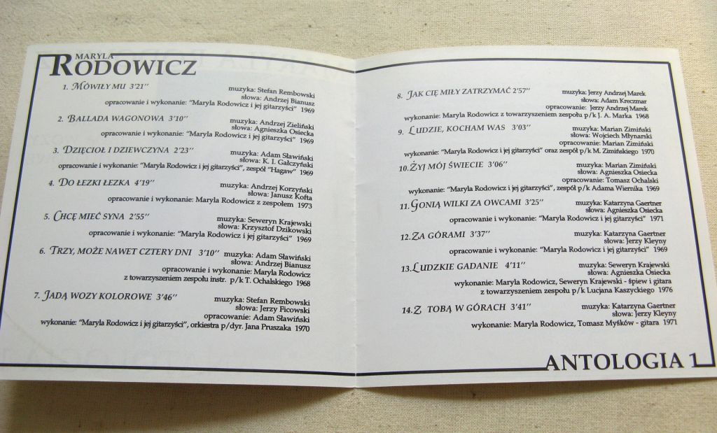 CD Maryla Rodowicz. Anatologia 1 &amp; 2. 2CD. 1996. - фото фото фото 4