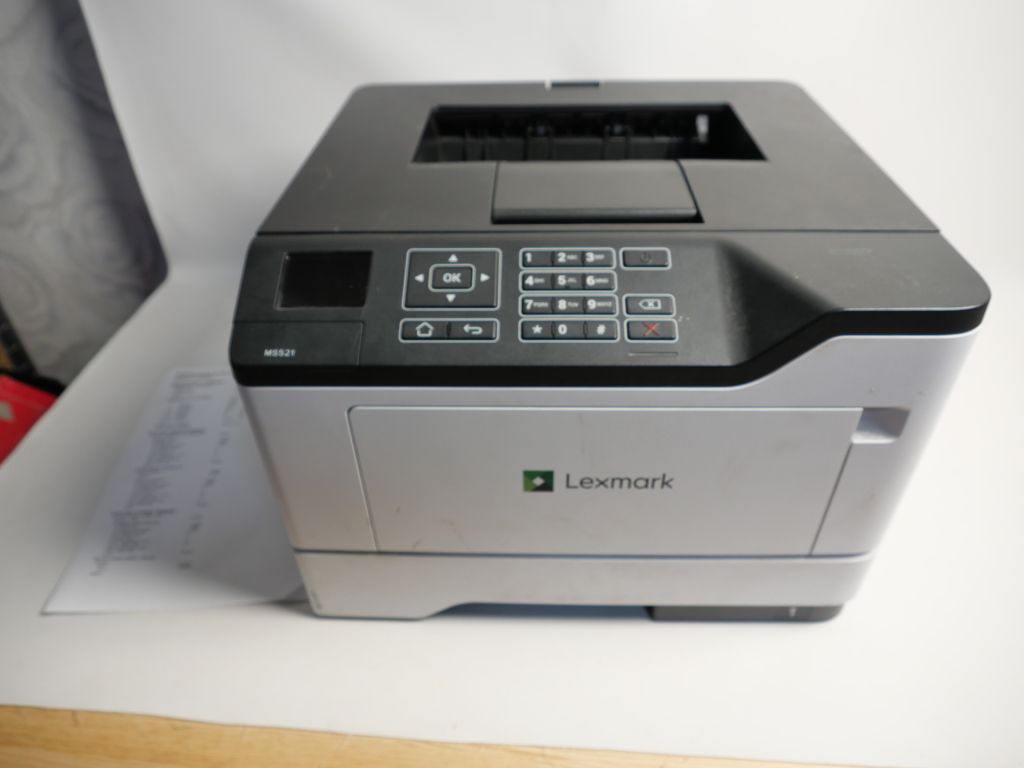 Лазерний монохромний принтер Lexmark MS521dn 44 стор/хв - фото фото фото 1