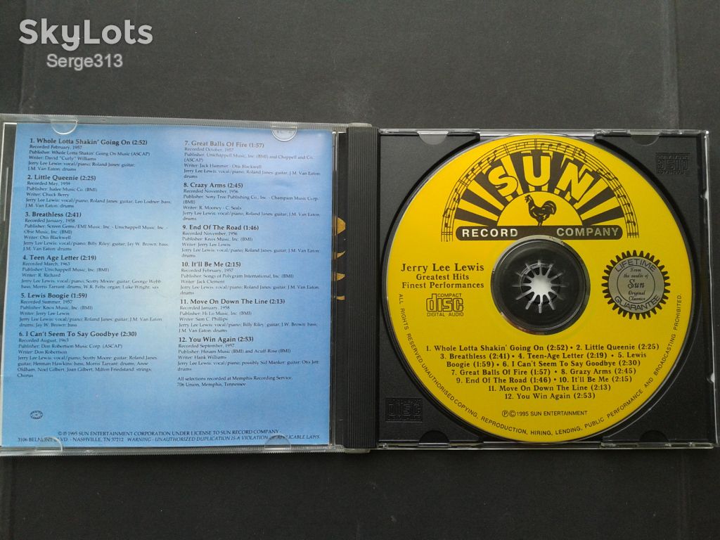 Jerry Lee Lewis - Greatest Hits - фото фото фото 1