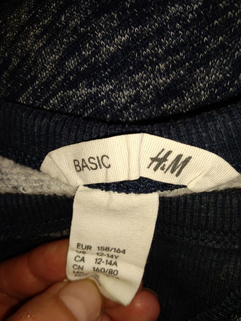 Свитерок с начесом свитшот H&amp;M 158-164 рост - фото фото фото 2