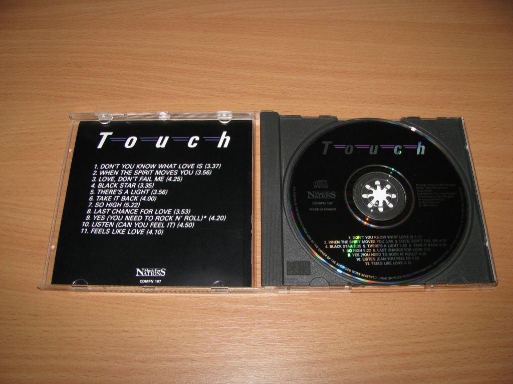 TOUCH - Touch   (1990 Music For Nations UK 1st press) - фото фото фото 1