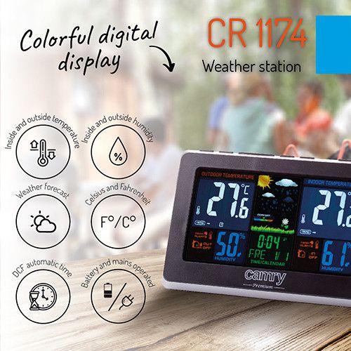Метеостанция Camry CR 1174 - фото фото фото 6