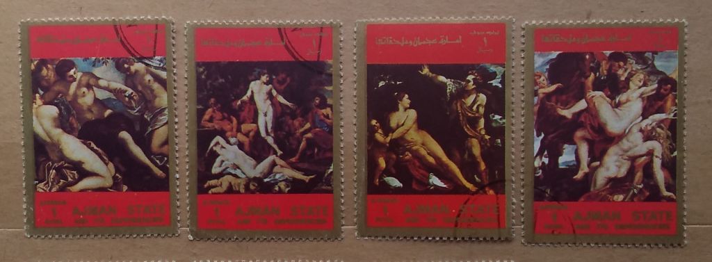 Аджман 1973 г - Живопись НЮ. Искусство - фото фото фото 3