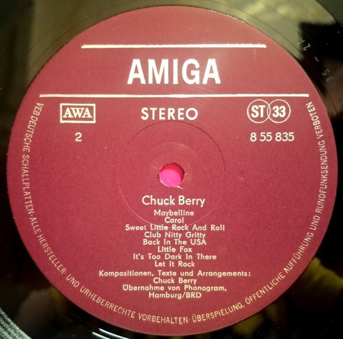 Chuck Berry - The Best Of - 1957-79.  (LP). 12. Vinyl. Пластинка. Germany. - фото фото фото 3