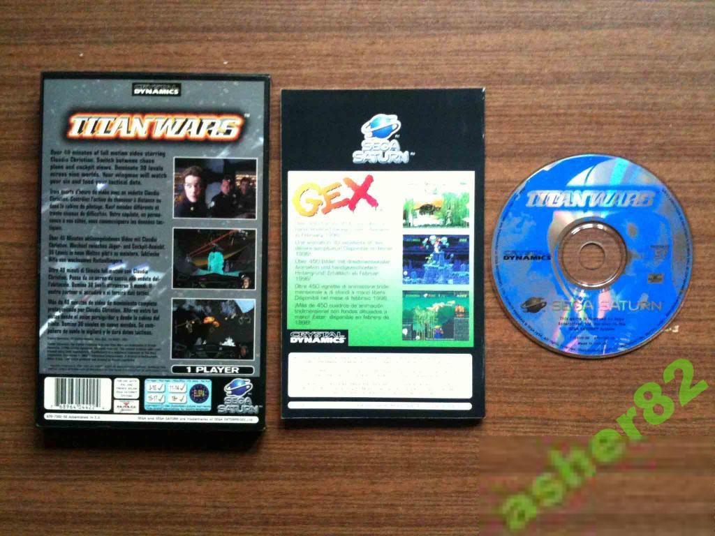 Игра на Sega Saturn "Titan Wars"     (PAL) - фото фото фото 1