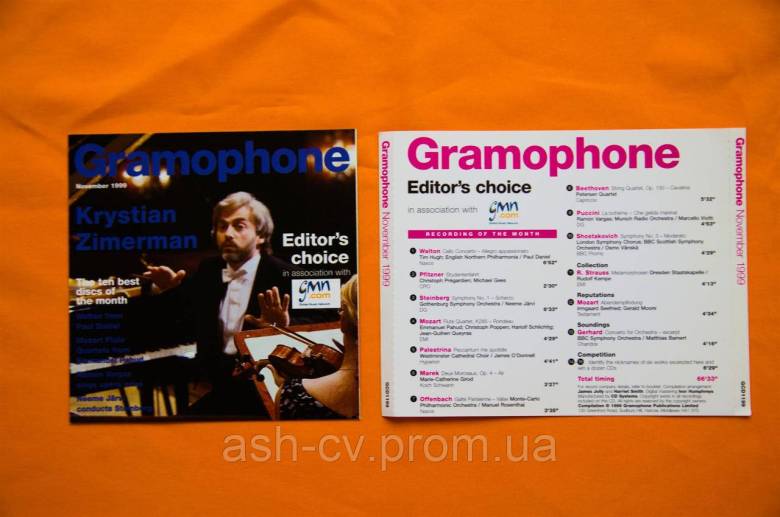 Музичний диск CD. GRAMOPHONE Collection 99 - фото фото фото 1