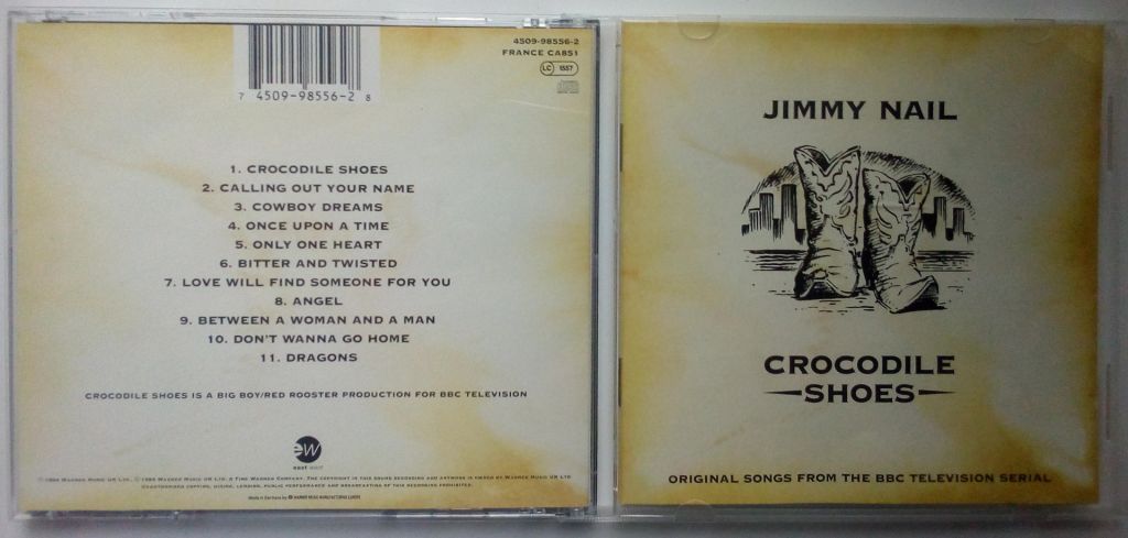 Jimmy Nail - Crocodile Shoes 1994 - фирменный диск - фото фото фото 0