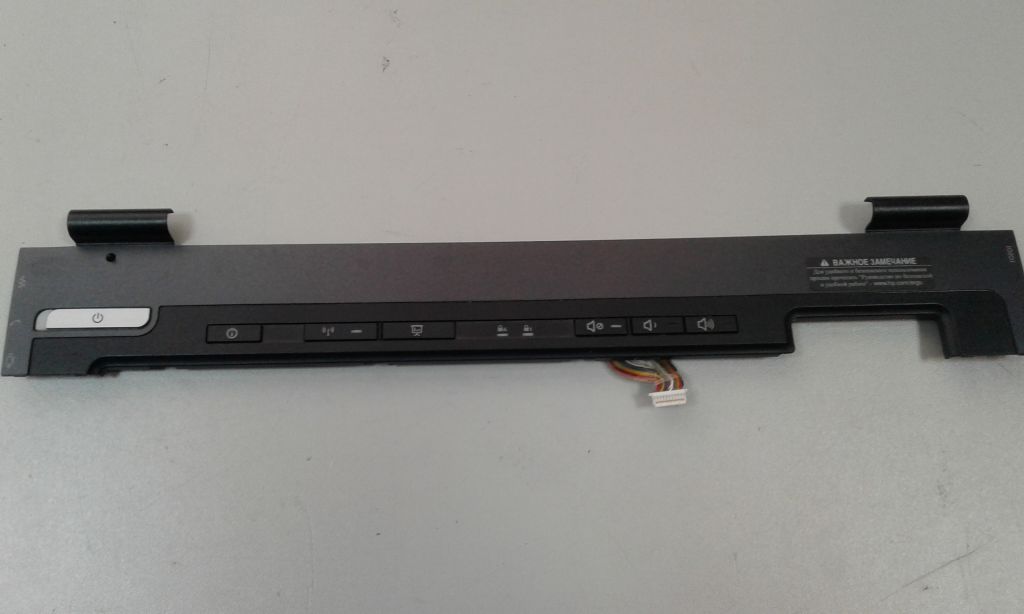 Накладка HP Compaq Nc8430 Power Hinge Button Cover 416405-001 - фото фото фото 0