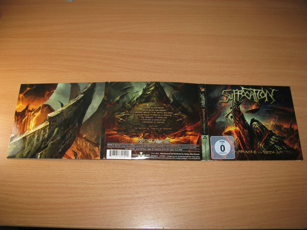 SUFFOCATION - Pinnacle Of Bedlam   (2013 Nuclear Blast CD/DVD DIGI) - фото фото фото 1