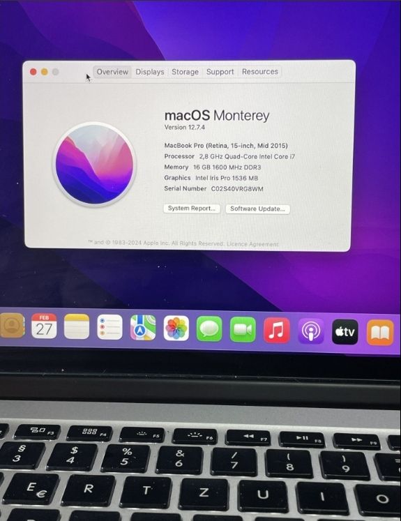 MacBook Pro 15” 2015р A1398 i7/16/SSD 1Tb - фото фото фото 4