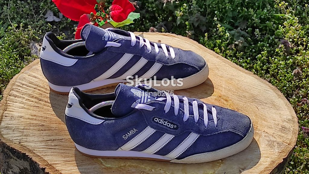 ADIDAS SAMBA~ЗАМШЕВЫЕ КРОССОВКИ ~ОРИГИНАЛ ИНДОНЕЗИЯ р 41 - фото фото фото 0