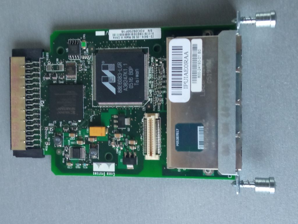 Cisco HWIC-4ESW supported 1800/1941, 2800/2900, 3800/3900 - фото фото фото 2