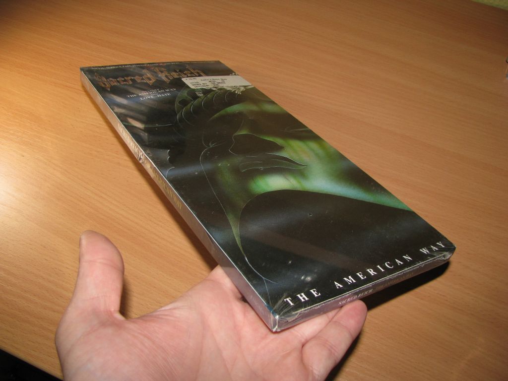 SACRED REICH - The American Way   (1990 Enigma 1st press,LONG BOX,USA) sealed - фото фото фото 2