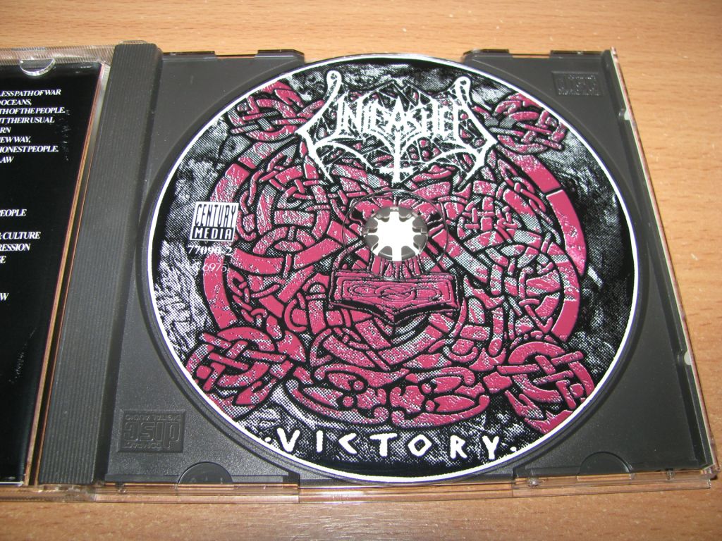 UNLEASHED - Victory  (1995 Century Media 1st press,Germany) - фото фото фото 2