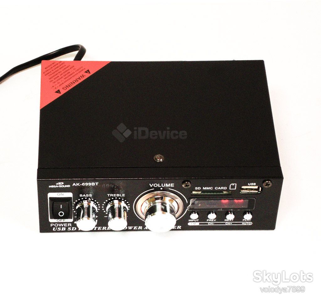 Усилитель звука UKC AK-699BT Bluetooth - фото фото фото 1