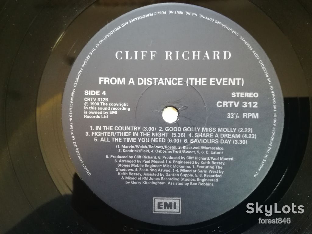 Cliff Richard-From a distance-2 LPs-NM-Англия - фото фото фото 7