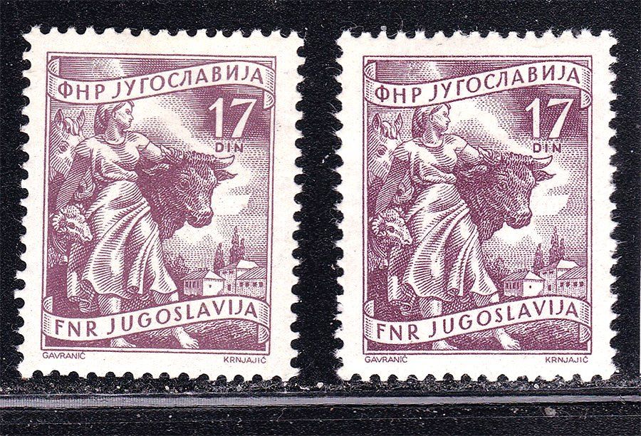 Югославия  1953 г MNH - стандарт - фото фото фото 0