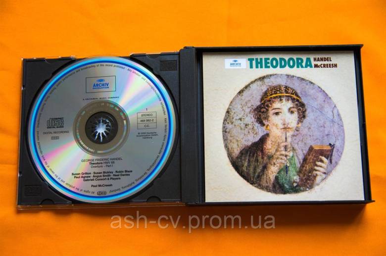 Музичний диск CD. HANDEL - THEODORA 3cd - фото фото фото 3