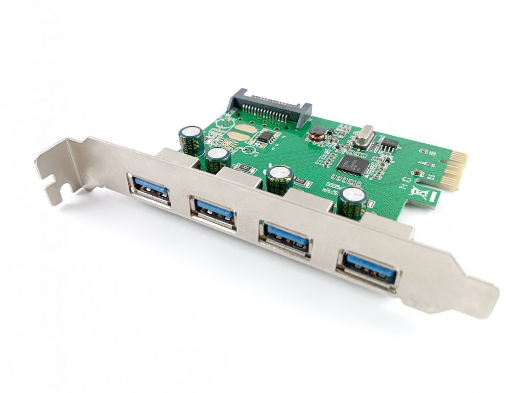 Контролер Axagon PCIE CONTROLLER 4X USB 3.0 - фото фото фото 0