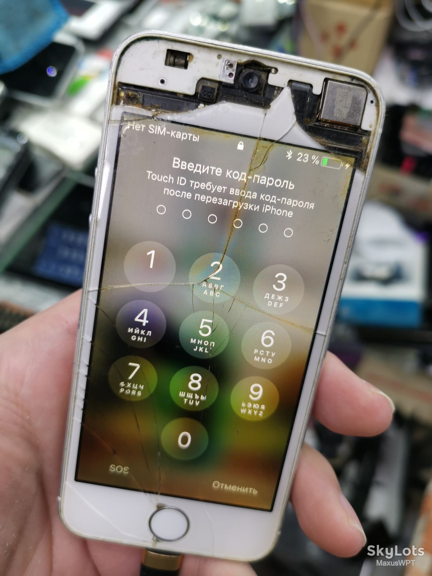 Sklad Apple iphone 5s silver 5r - фото фото фото 1