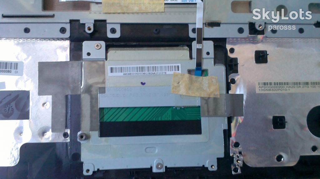 2308 - Корпус   (тачкейс) + тач ноутбука ASUS K75D - фото фото фото 5