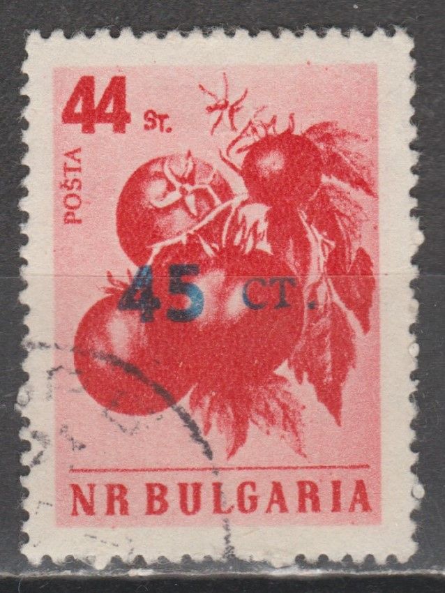 Болгария Болгарія 1959 флора надпечатка - фото фото фото 0