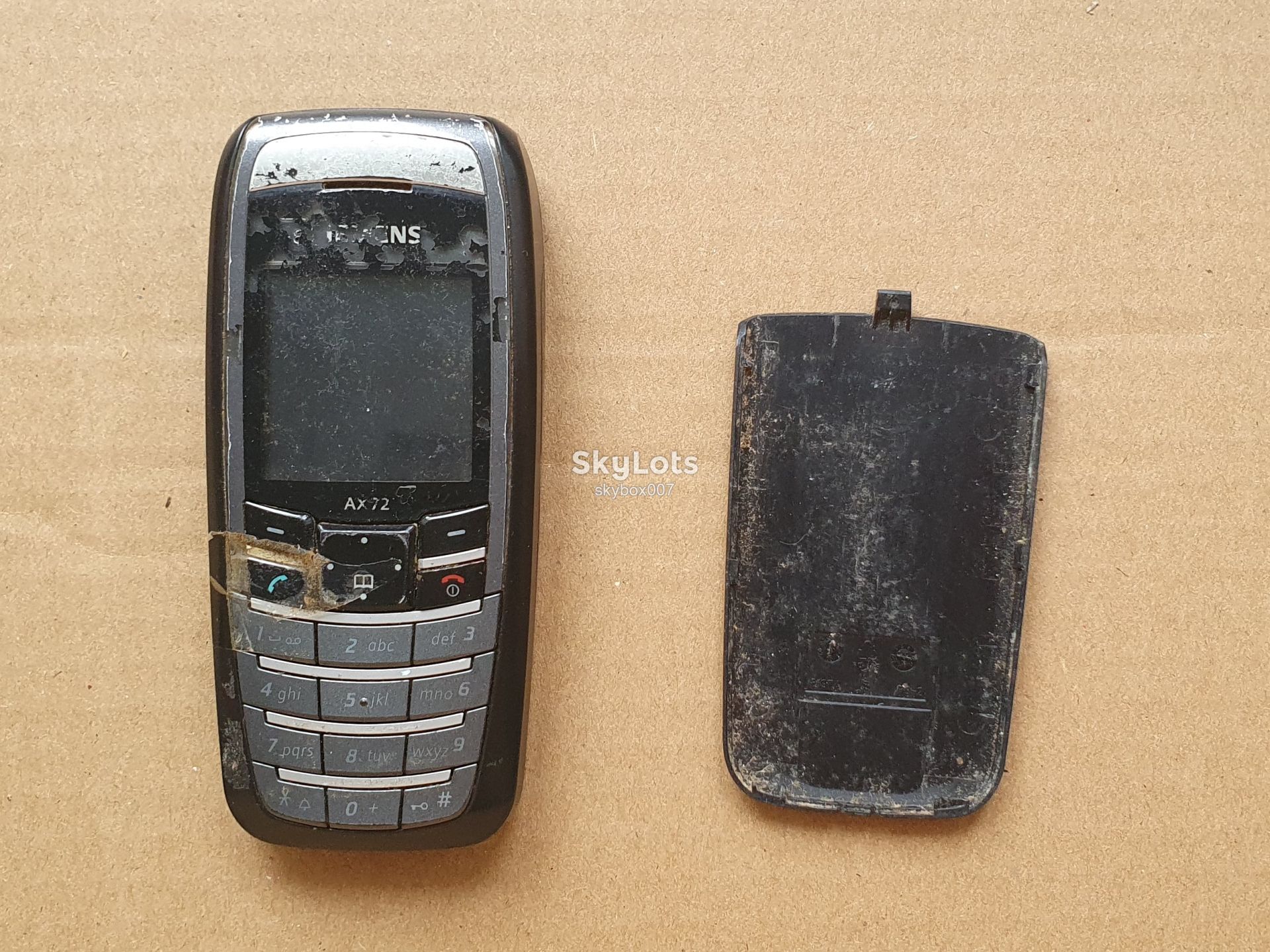 Телефон Siemens AX72 включається - фото фото фото 1