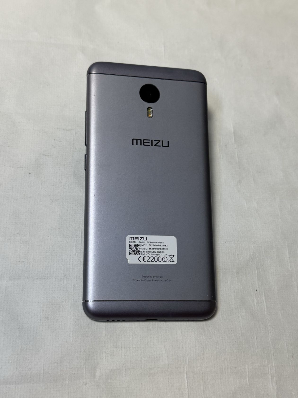 Meizu M3 Note 2/16GB Grey Оригинал! L681H - фото фото фото 1