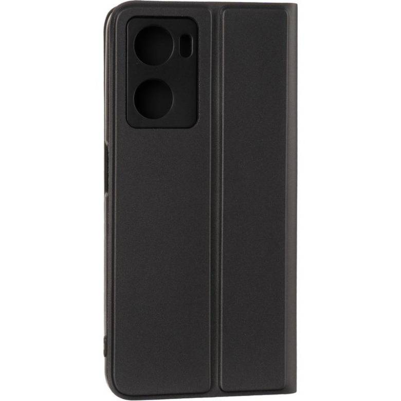 Чохол Fiji Shell для Oppo A57s книжка з магнітом та захистом камери Black - фото фото фото 3