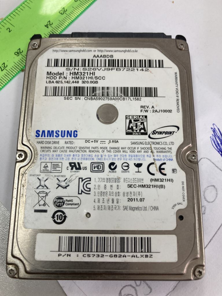 Samsung hm321hi  320gb - фото фото фото 0