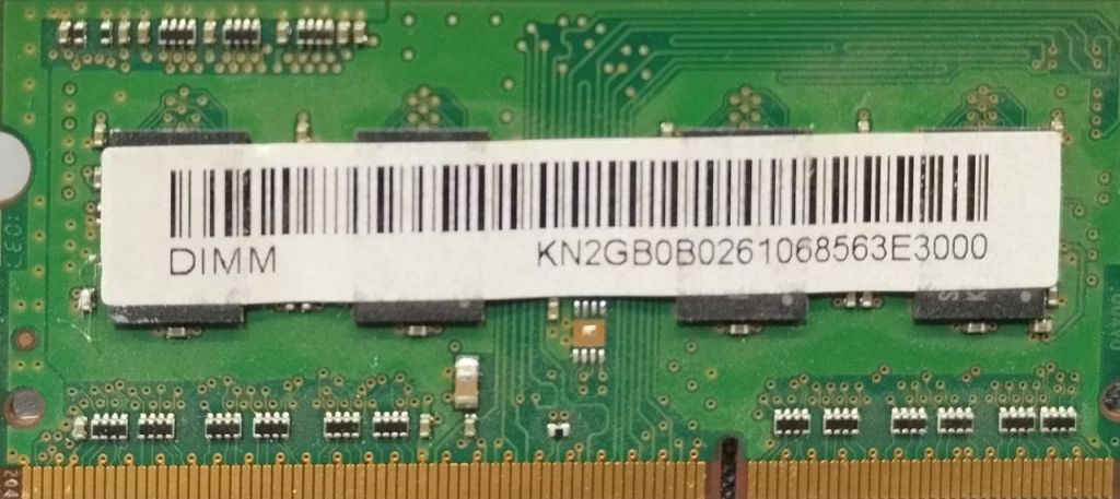 Модуль пам'яті SODIMM Samsung 2GB 1Rx8 PC3-10600S-9-10-ZZZ DDR3 1333Mhz Б/У - фото фото фото 1