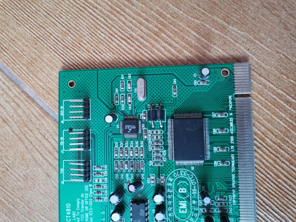 Звуковая карта PCI Creative labs CT4810 - фото фото фото 2