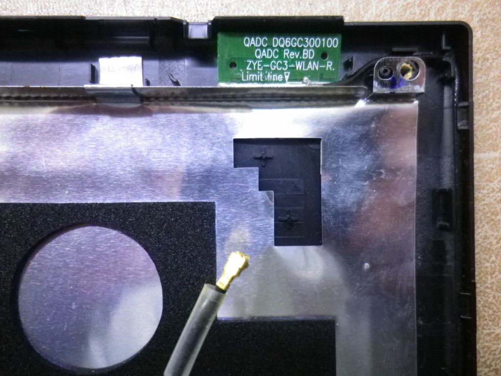 Б/У Кришка матриці без рамки на Lenovo SL510 - фото фото фото 3