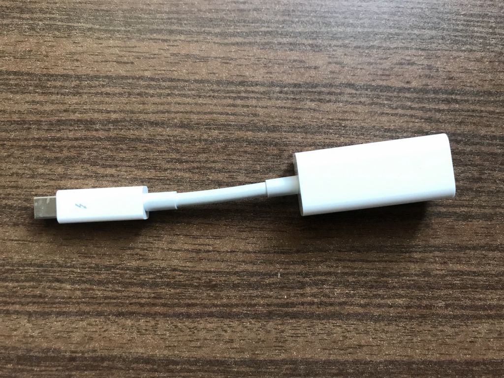 Thunderbolt to Gigabit Ethernet Adapter Оригинал Apple A1433 - фото фото фото 0