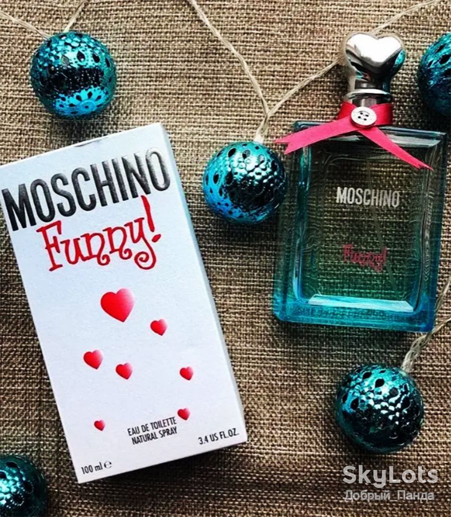 ПРИВАБЛИВИЙ РОМАНТИЧНИЙ ЖІНОЧИЙ ПАРФЮМ ! MOSCHINO FUNNY ! MADE IN ITALY ! 100 МЛ ! - фото фото фото 6