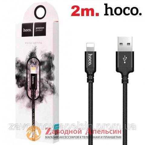 USB кабель Apple iPad lightning Hoco X14 2м - фото фото фото 0