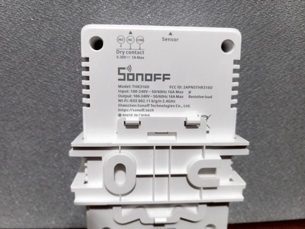 Sonoff Th320D 20А Elite WiFi для систем отопления с датчиком температуры - фото фото фото 1