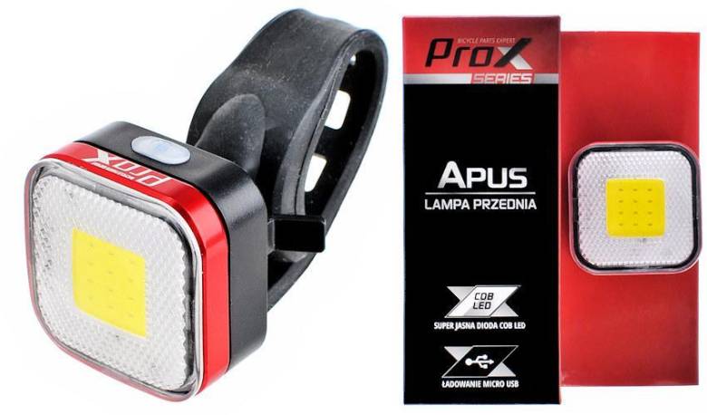 Фара передня ProX Apus Cob Led 40 Lm USB, (A-O-B-P-0341) - фото фото фото 1