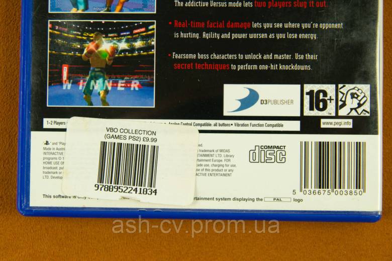 Диск Playstation 2 - Boxing Champions - фото фото фото 2