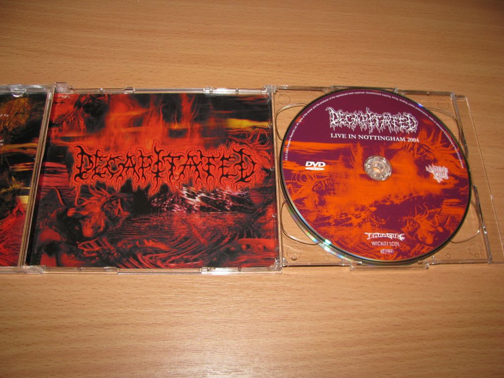 DECAPITATED - Winds Of Creation  (2007 Wicked World LIMITED CD/DVD) - фото фото фото 3