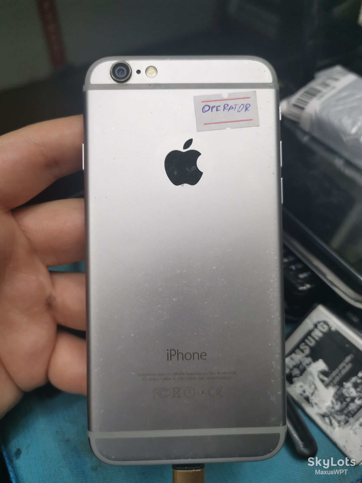 #1746 Sklad Iphone 6 32 gb Operator silver - фото фото фото 1