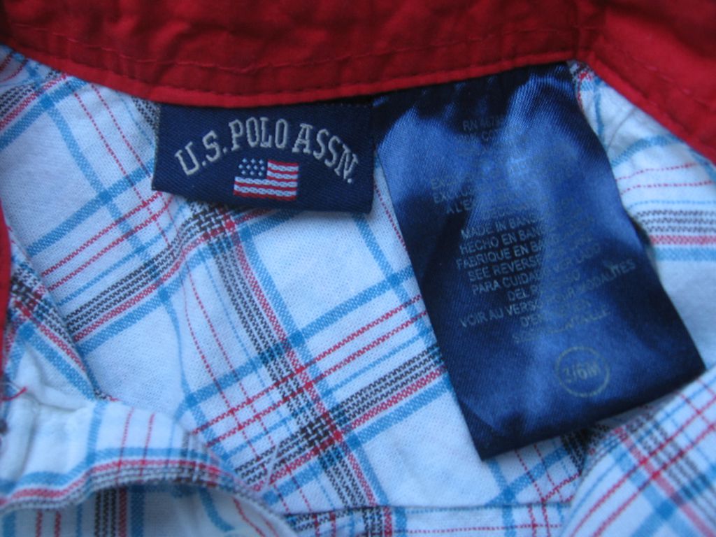 Рубашка дет до 1 года U.S. Polo Assn. 100% хлопок - фото фото фото 2