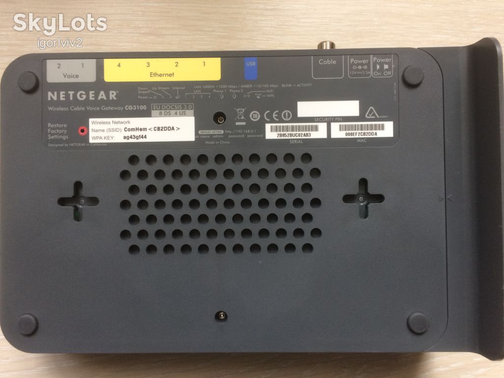 ADSL-Роутер  Netgear CG3100 - фото фото фото 4