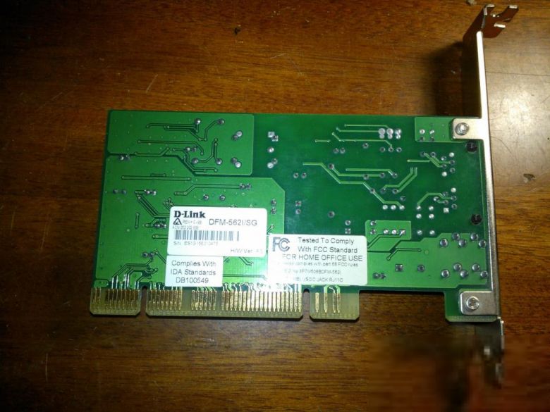 Модем D-Link DFM-562I/SG PCI - фото фото фото 1