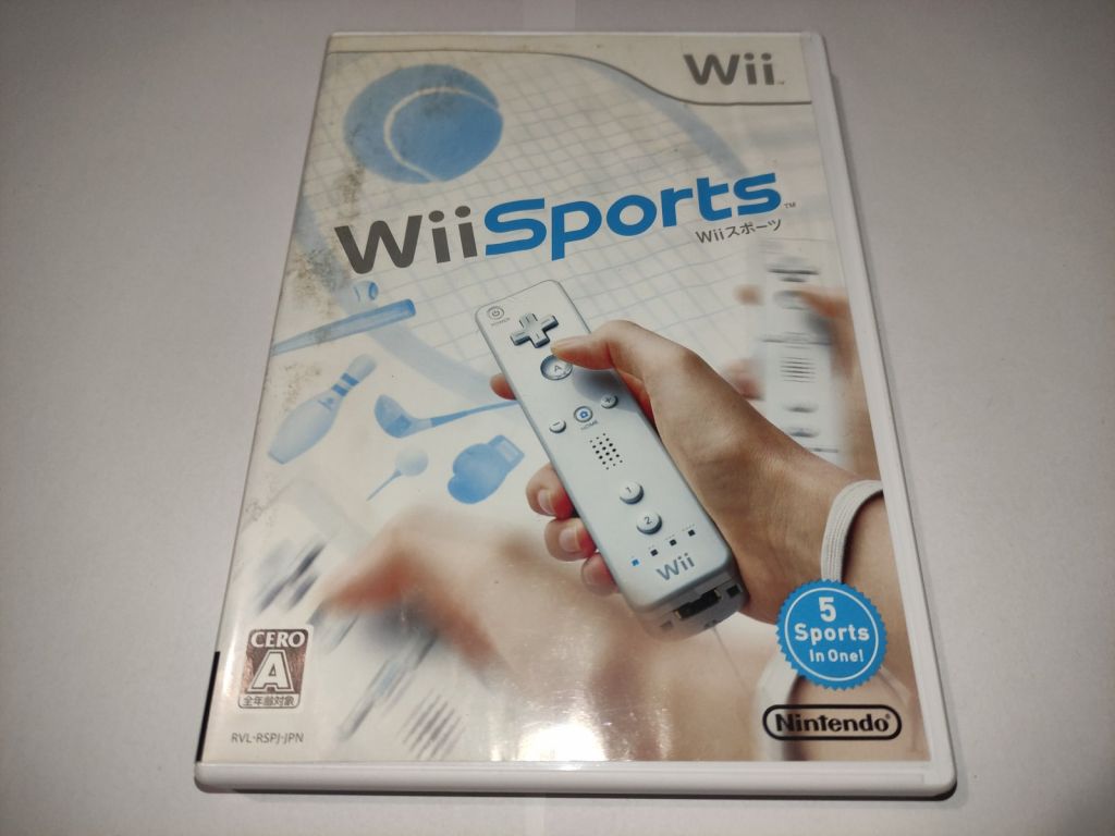 Wii Sports Япония б/у - фото фото фото 0
