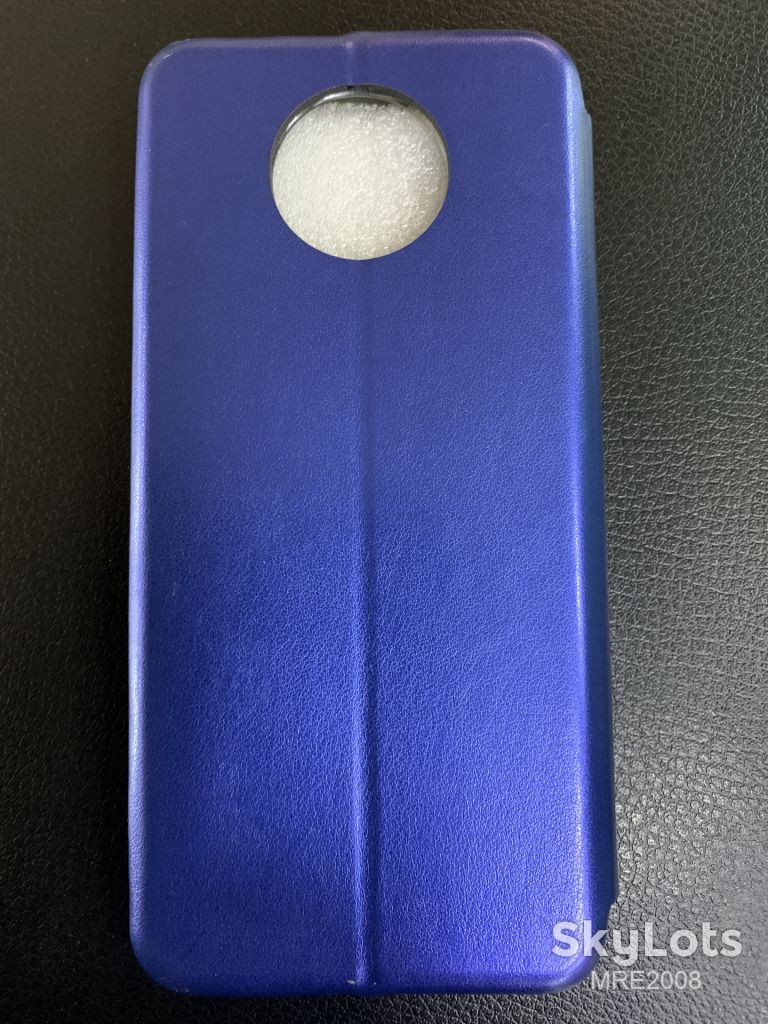 Чехол-книжка Premium Leather для Xiaomi Redmi Note 9T blue - фото фото фото 2