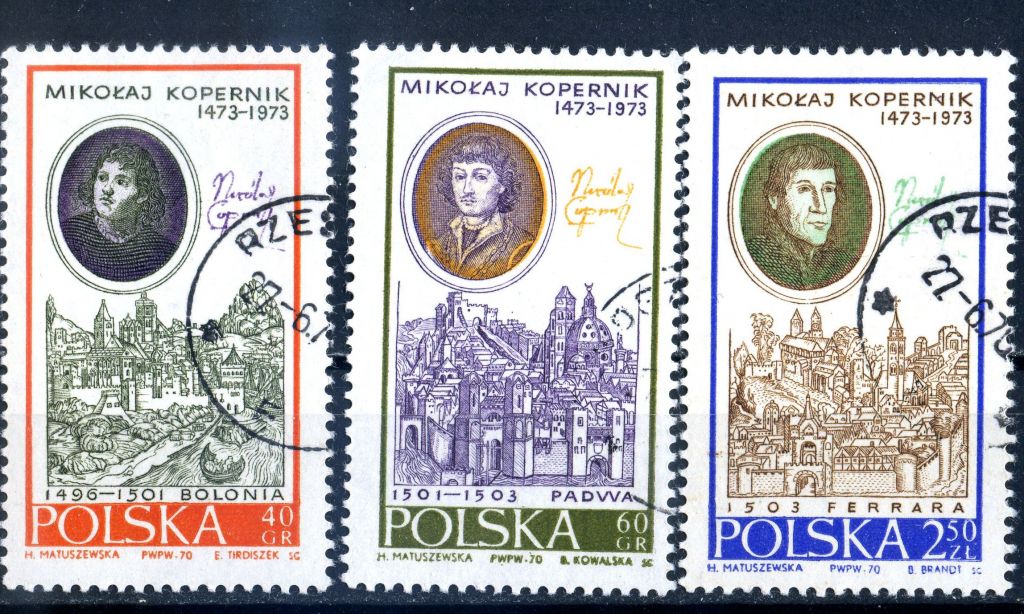 Польша. Коперник   (серия) 1970 г. - фото фото фото 0