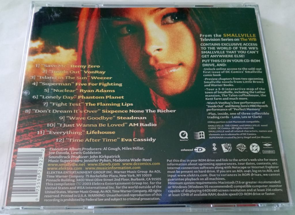 VARIOUS Smallville  (Soundtrack) [The Talon Mix] CD US - фото фото фото 2