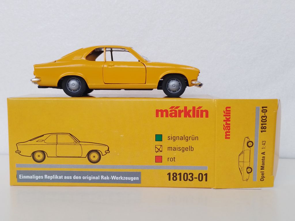 Opel Manta A. Marklin Made in Germany -3926- - фото фото фото 0